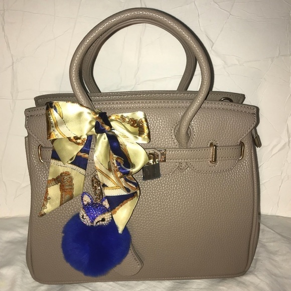 Twilly Handbag Headband Neck Tie Scarf - Picture 1 of 6